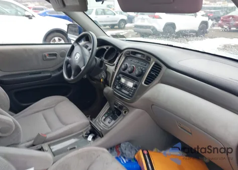 2003 Toyota Highlander из США, поврежденный, VIN JTEGD21A130070807